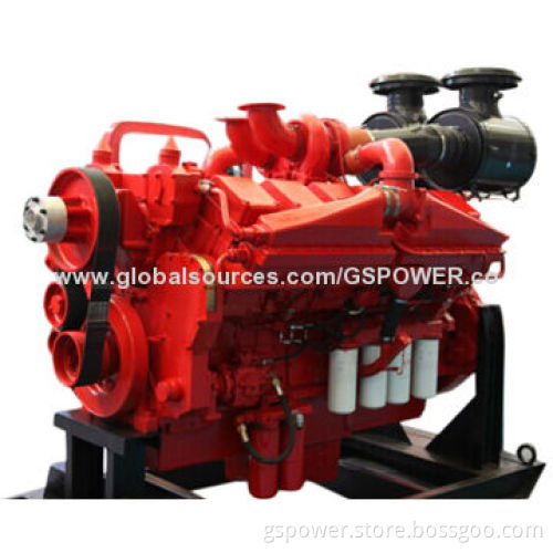 24V electric motor starters, in-line, 6 cylinders, turbocharged marine engine, for generator